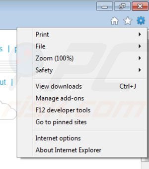 Savesense Werbung von Internet Explorer entfernen Schritt 1