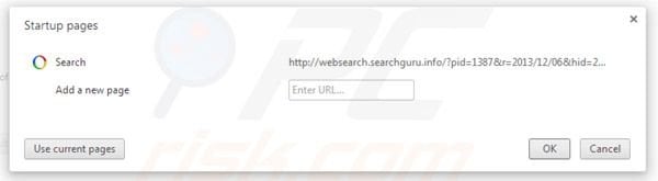 websearch.searchguru.info von der Google Chrome Startseite entfernen