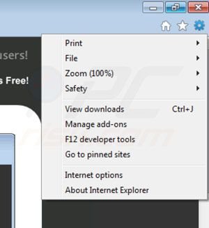 Tube Dimmer von Internet Explorer Erweiterungen entfernen Schritt 1