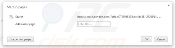  Search Protect von Conduit von den Google Chrome Startseiteneinstellungen entfernen