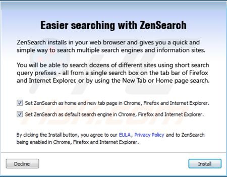 Zensearch Installierer