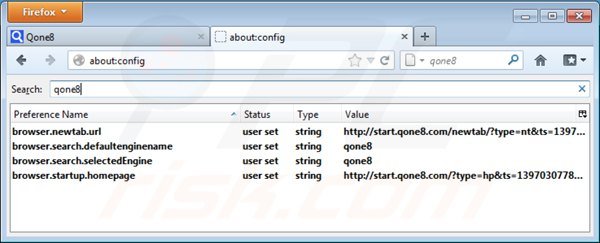 Removing start.qone8.com from Mozilla Firefox default search engine