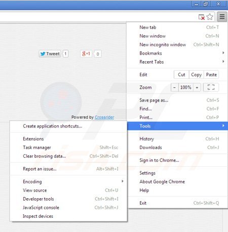 smartsaver von Google Chrome entfernen Schritt 1