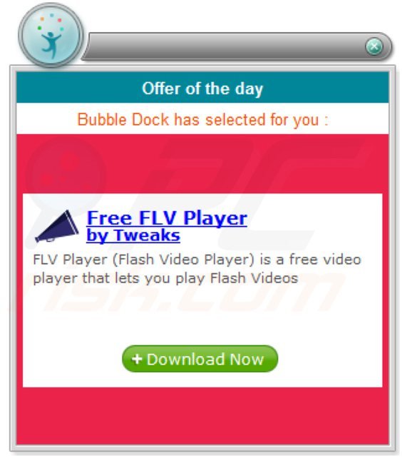 bubble dock generating intrusive pop-up ads