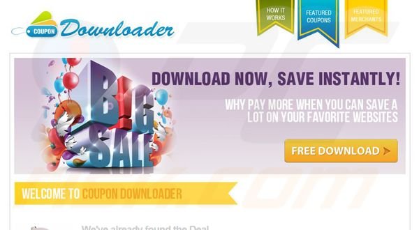 Coupon Downloader Ads