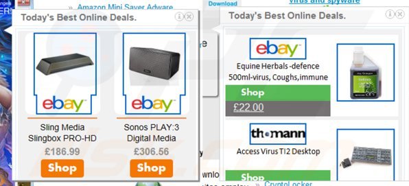 today's best online deals advertisements