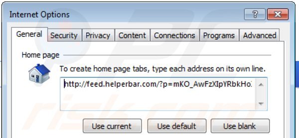 Removing yahoo community smartbar from Internet Explorer homepage