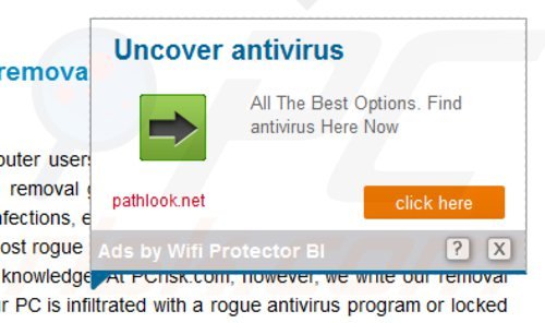 wifi protector in-text ads