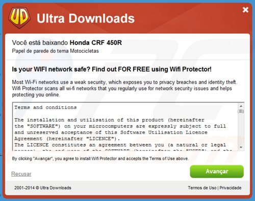 wifi protector adware installer