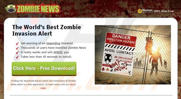 Zombie News adware