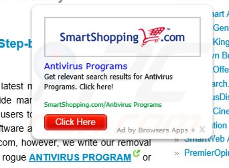 browsers apps + adware generating in-text ads
