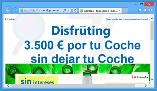 contexttrue generating intrusive online ads example 2