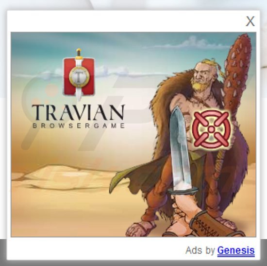 genesis adware generating intrusive online banner ads