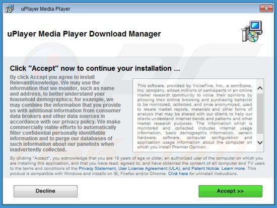 premieropinion adware installer