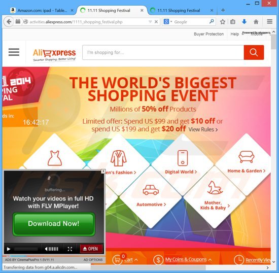 shopperz adware generating intrusive online ads