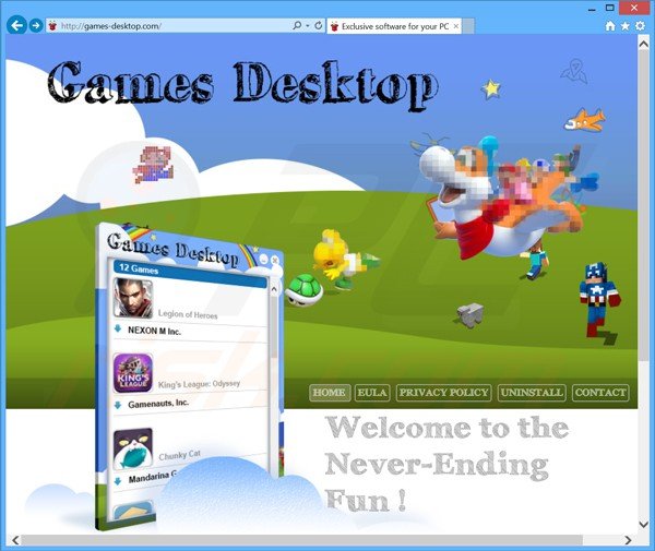 games desktop adware