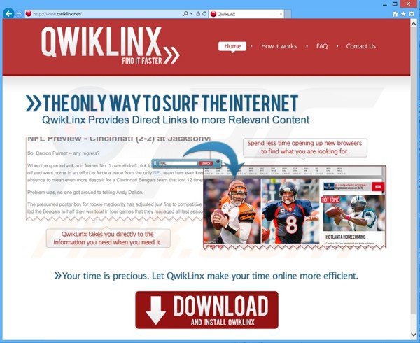qwiklinx adware
