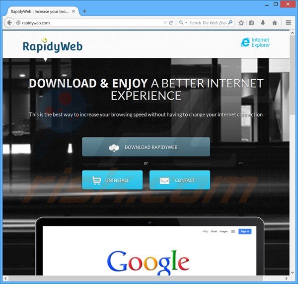 rapidywebie adware