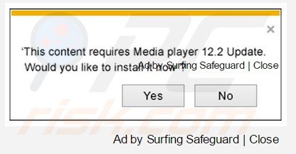 surfing safeguard adware generating banner ads
