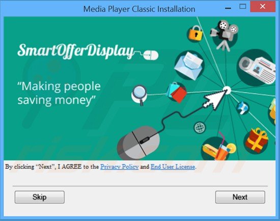 smartofferdisplay adware installer