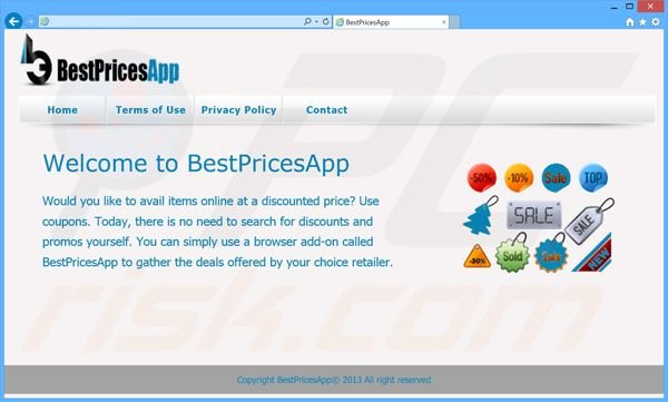 BestPricesApp adware