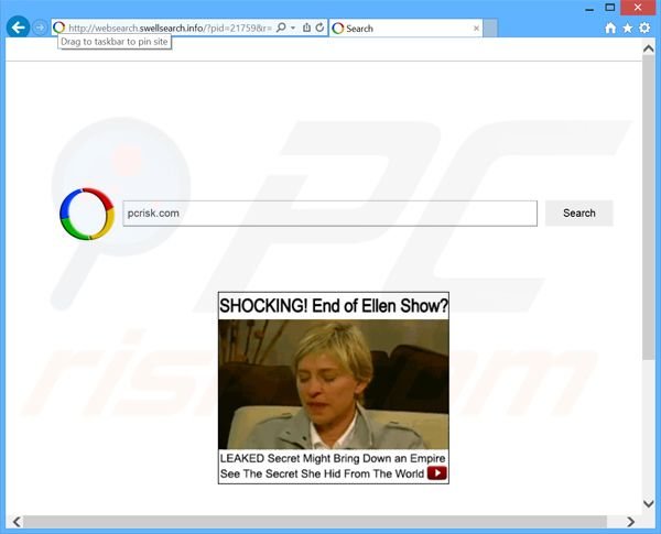 websearch.swellsearch.info browser hijacker