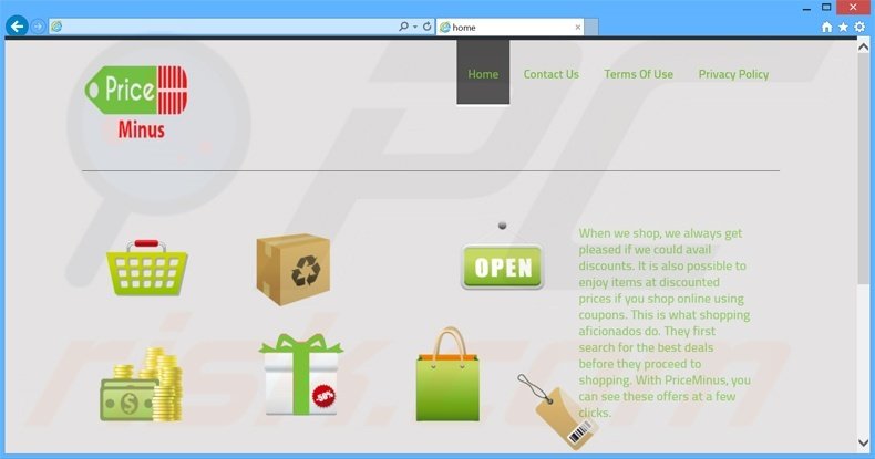 PriceMinus adware