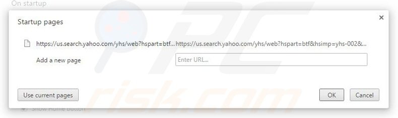 Removing ByteFence from Google Chrome homepage