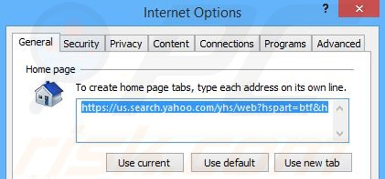 Removing ByteFence from Internet Explorer homepage