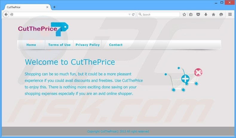 CutThePrice adware