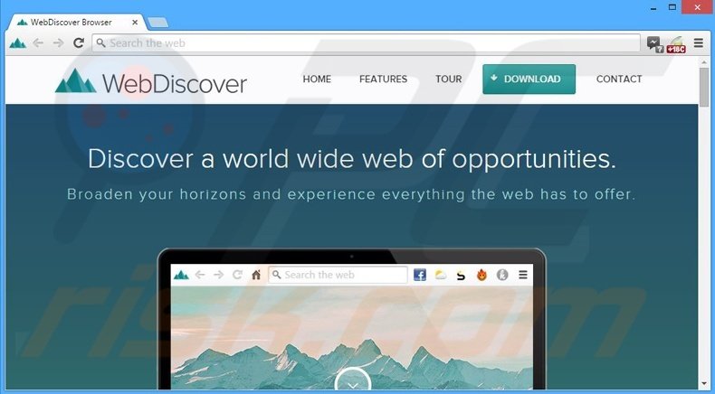 WebDiscover adware