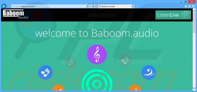 Official baboom.audio website