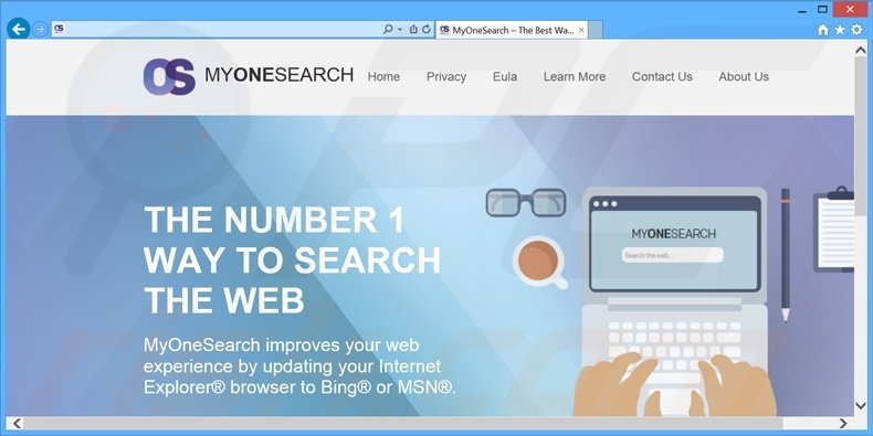 MyOneSearch.net browser hijacker