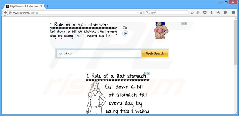 www-search.info browser hijacker