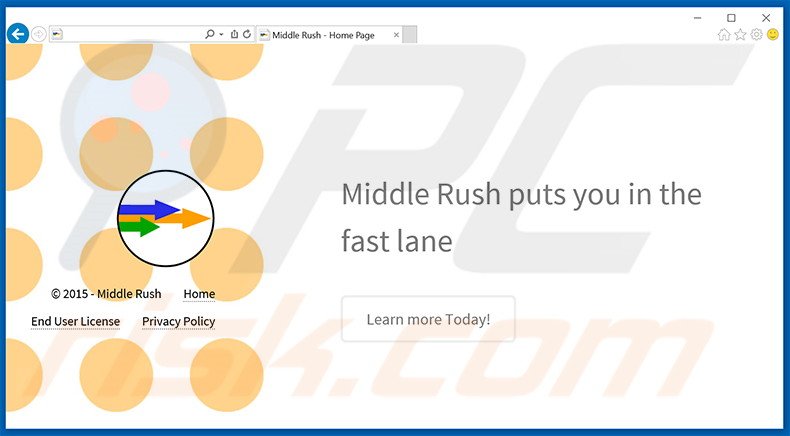Middle Rush adware