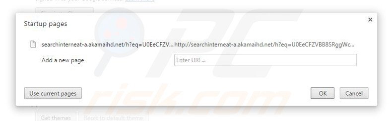 Removing Search Know from Google Chrome homepage