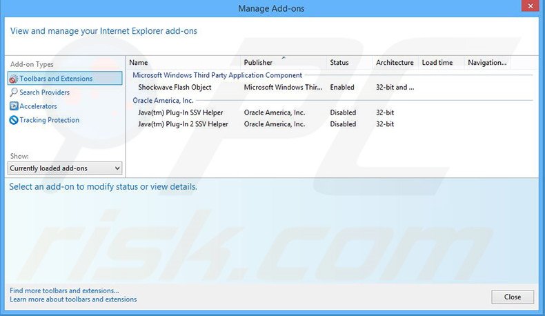 Removing Search Know related Internet Explorer extensions