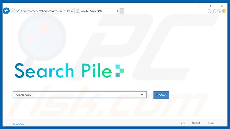 home.searchpile.com browser hijacker