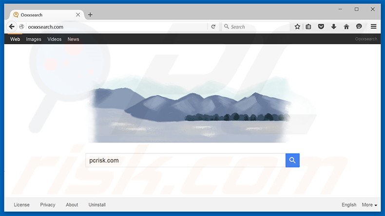 ooxxsearch.com browser hijacker