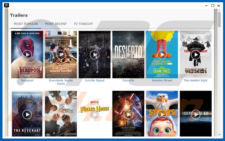 TrailerTime adware