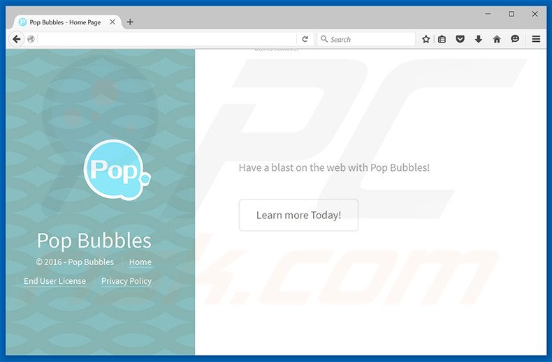 Pop Bubbles adware