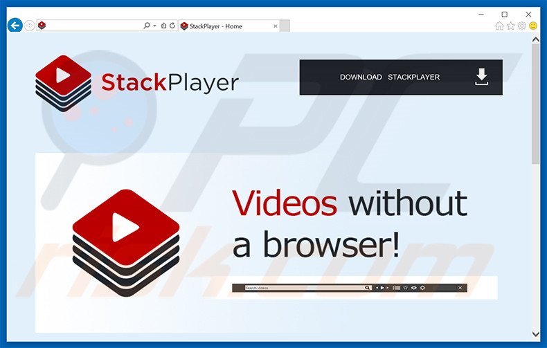 Stack Player adware