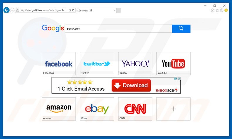 startgo123.com browser hijacker