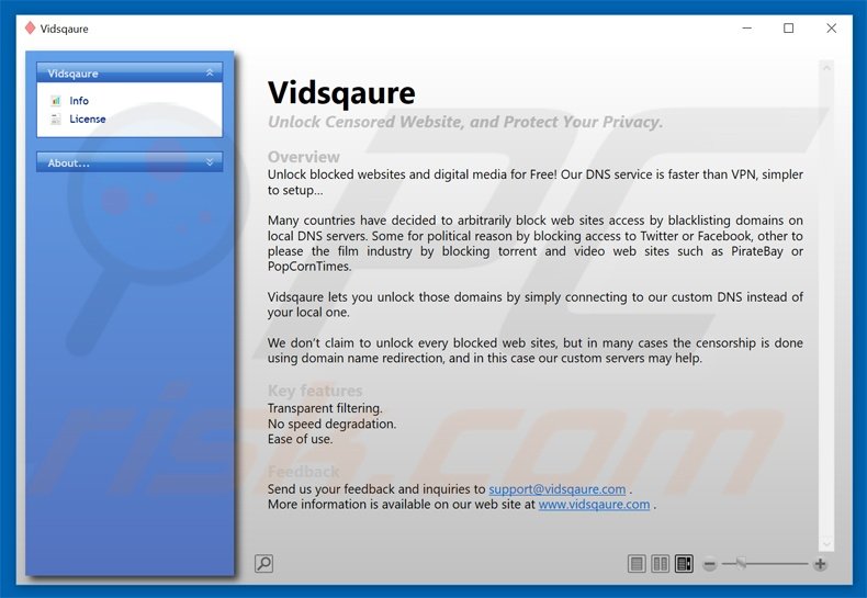 VidSqaure application