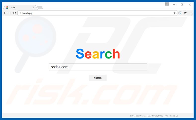 search.gg browser hijacker