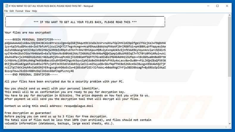 Scarab decrypt instructions