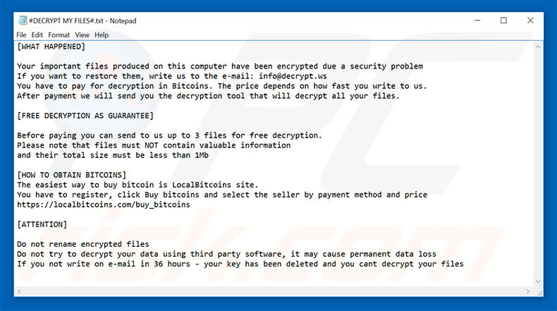 Paradise decrypt instructions