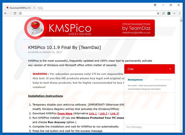 KMSPico Malware