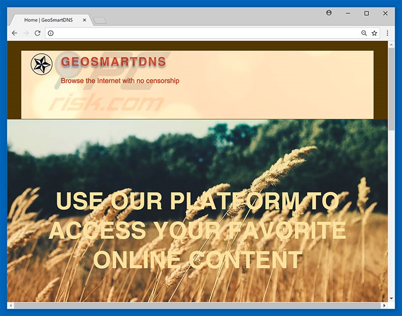 GeoSmartDNS adware