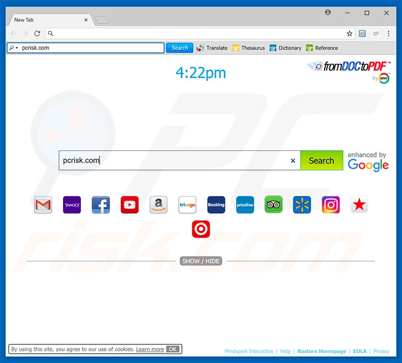 hp.myway.com browser hijacker